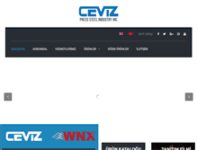 Tablet Screenshot of cevizpres.com